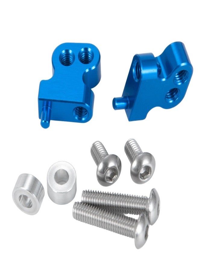 JGGZONE 4PCS Aluminum Front & Rear Shock Tower Shock Mounts Upgrade Parts Compatible with Tamiya CC01 1/10 RC Crawler Car Replacement Parts - Image 2